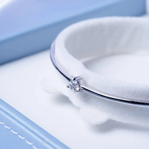 Pulseira Luz Solitária em Prata 925